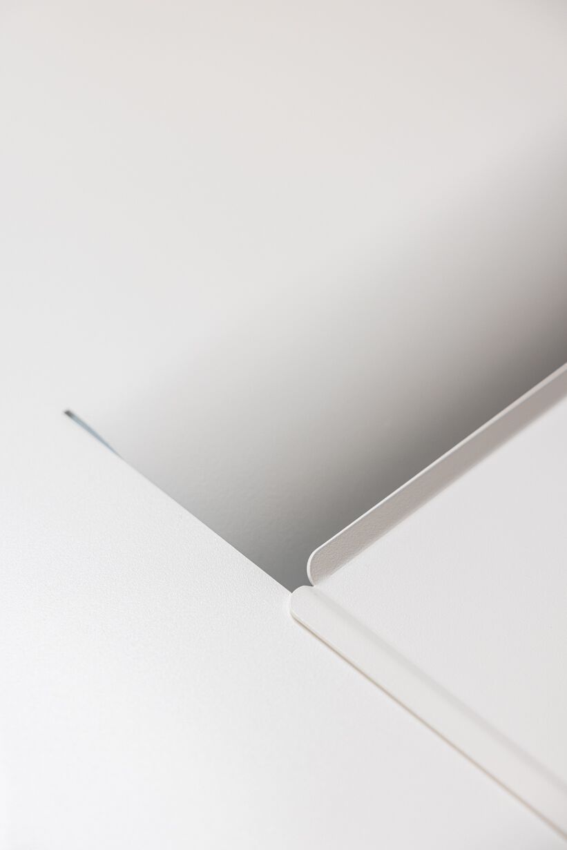 Низкий журнальный столик из листового металла Metallbude CUT ARCH-00111188 - Вид №46