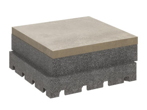 Теплоизоляционная панель для плоских кровель и террас EPS