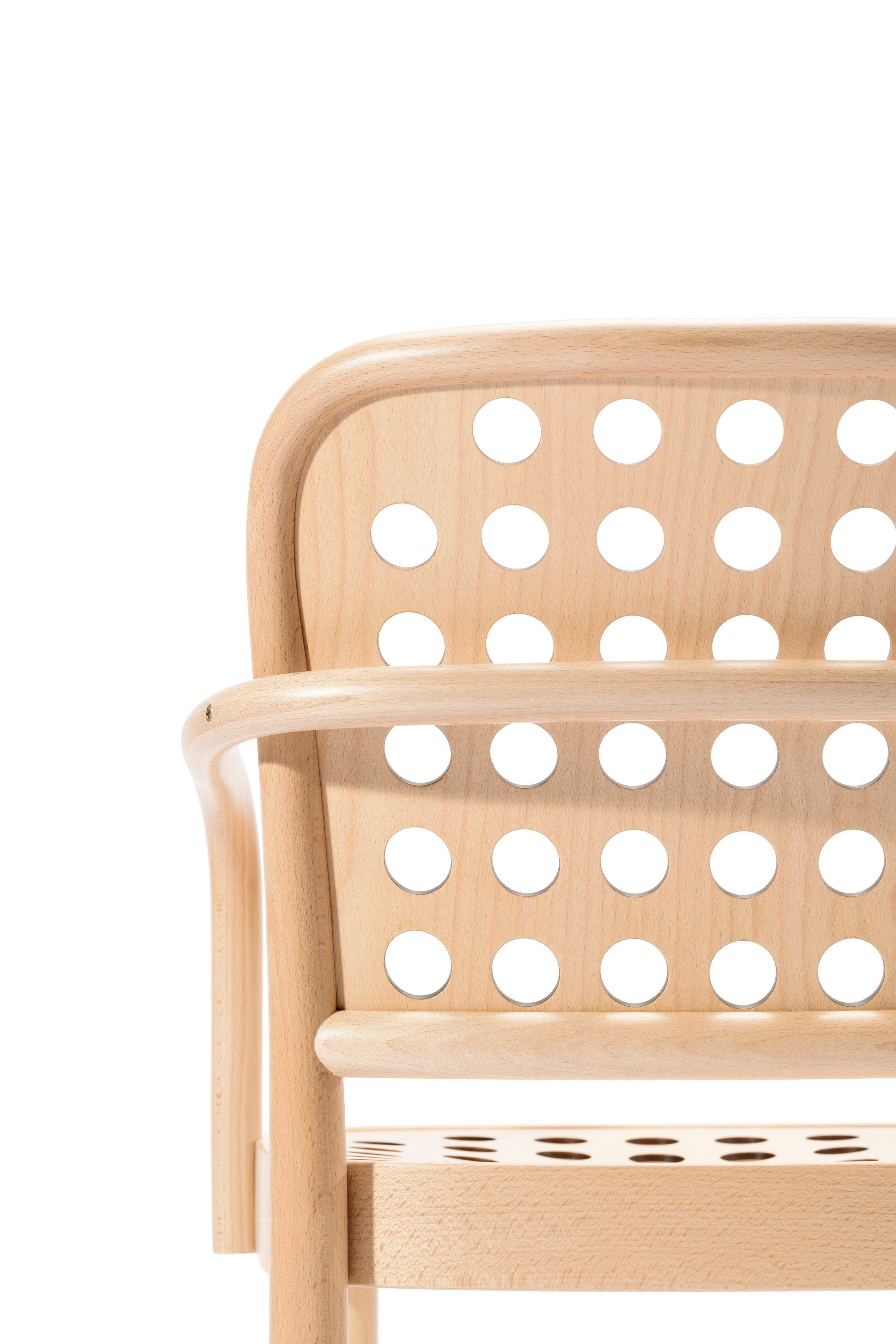 Деревянный стул с подлокотниками TON 822 ARCH-00150109 - Вид №25