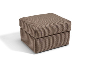 Ткань квадратный контейнер пуф