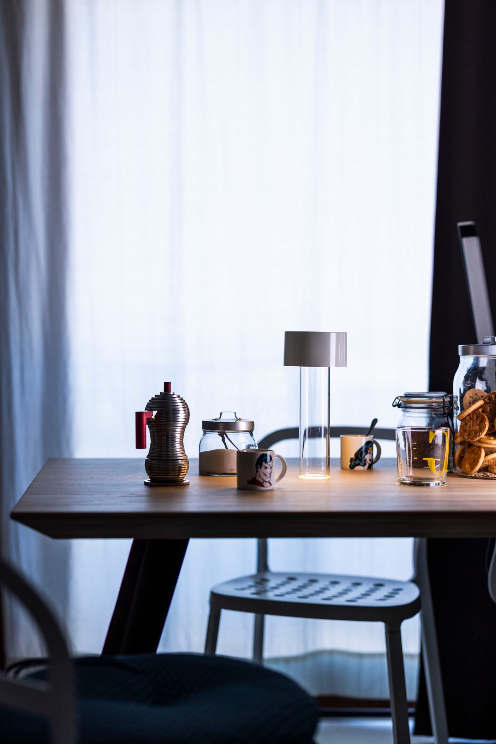 Настольная лампа из боросиликатного стекла и АБС Foscarini Fleur ARCH-00100288 - Вид №9