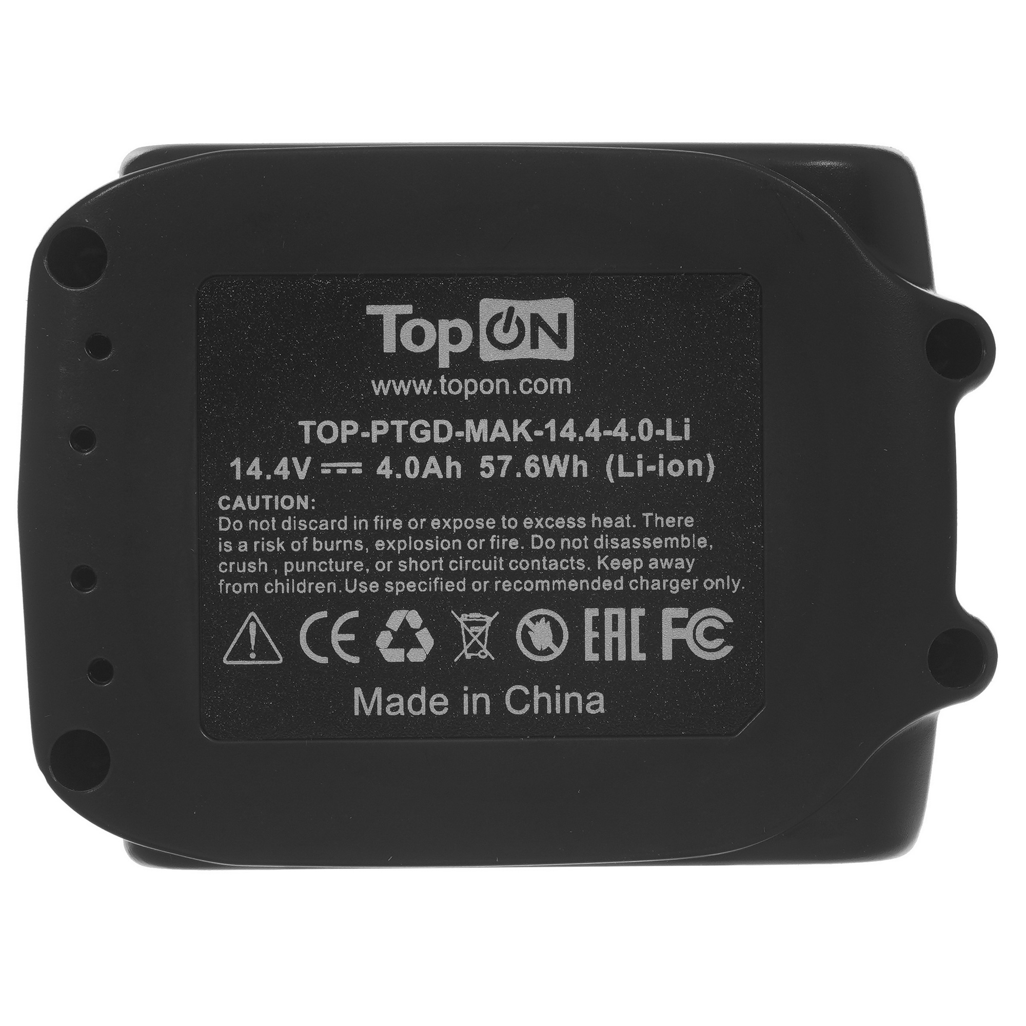 Аккумулятор TopON TOP-PTGD-MAK-14.4-4.0-Li 9954105 STDN-0055726 - Вид №2
