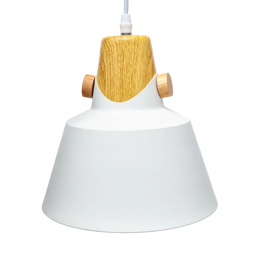 Светильник подвесной Lamplandia Prato 1 лампа 5 м² цвет белый STLM-2186335 - Вид №6