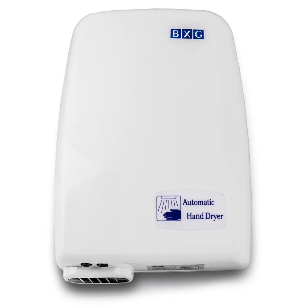 Сушилка для рук BXG 120 пластик цвет белый STLM-2058238