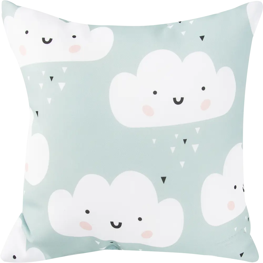 Подушка «Облачко» 40х40 см цвет мята 82489095 STLM-2067172 SEASONS 