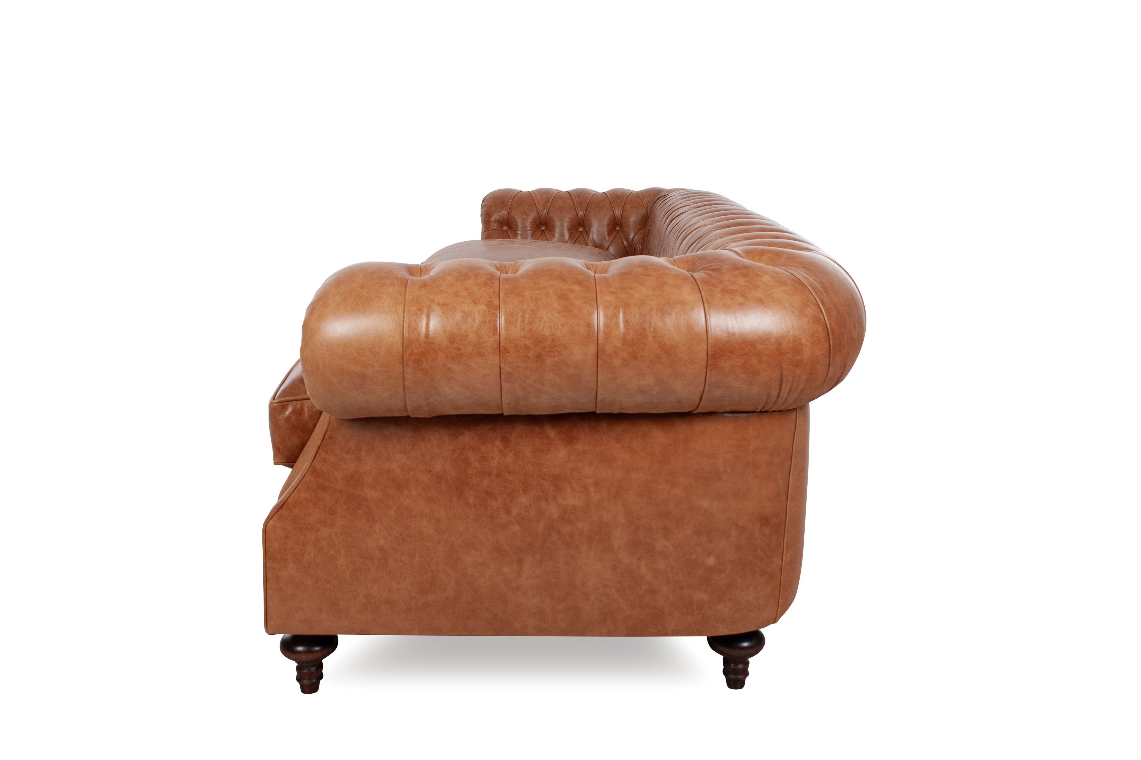 3-местный кожаный капитонный диван CREARTE COLLECTIONS Chesterfield Big Ben Origins ARCH-00084172 - Вид №1