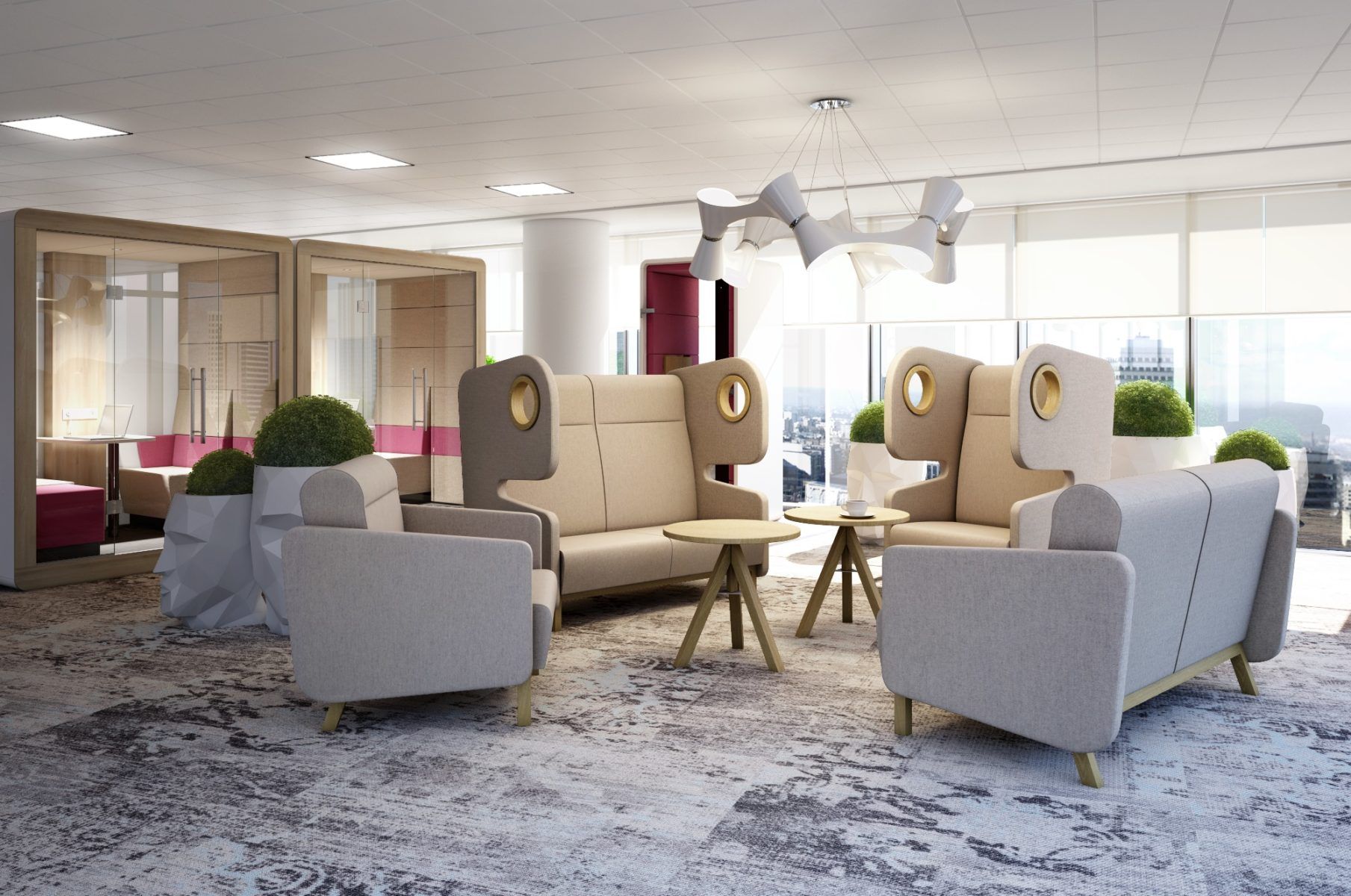 Шерстяное кресло Mikomax Smart Office Packman ARCH-00095211 - Вид №1