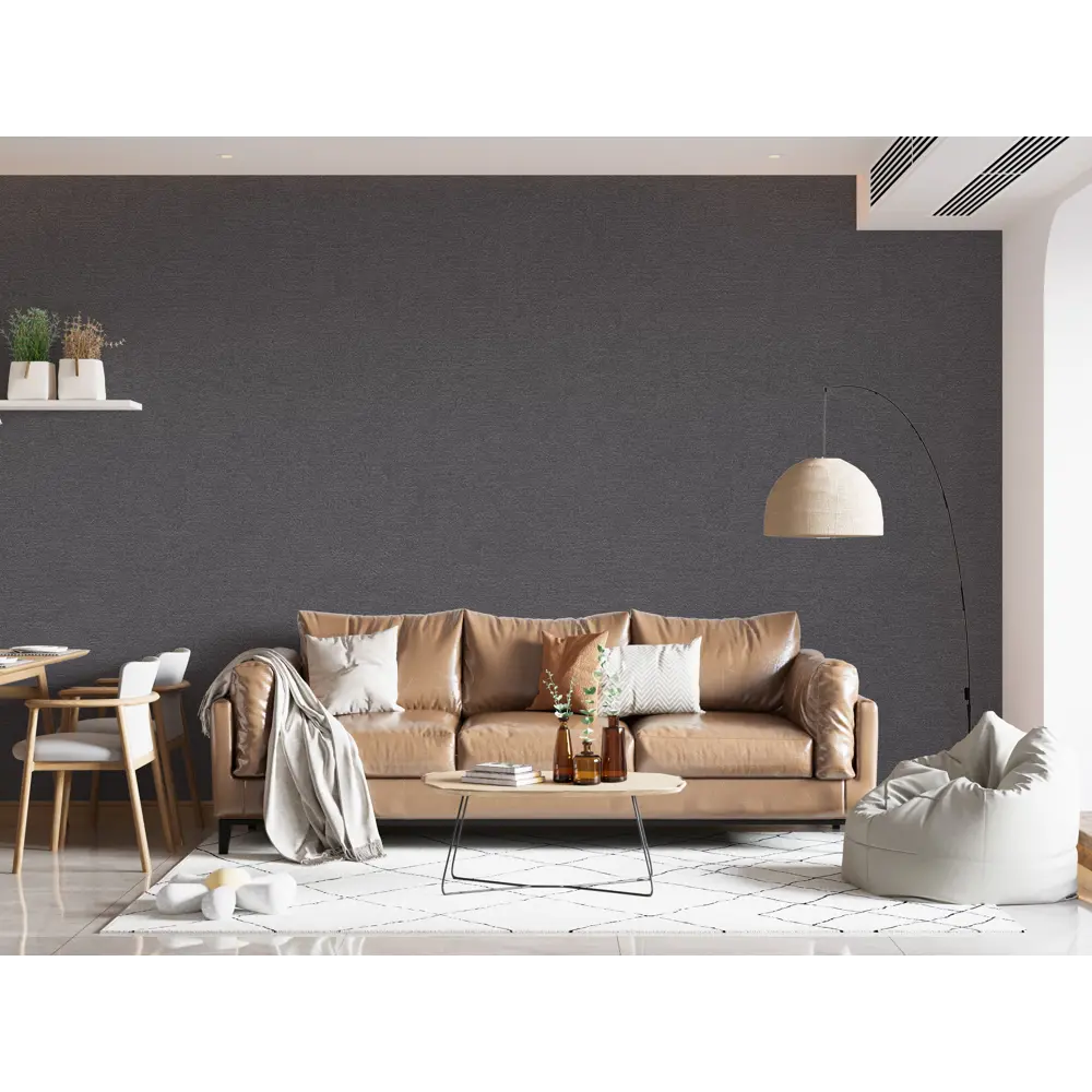 Обои флизелиновые Wallsecret Maya графитовые 1.06 м 8902-19 STLM-2024380 - Вид №4