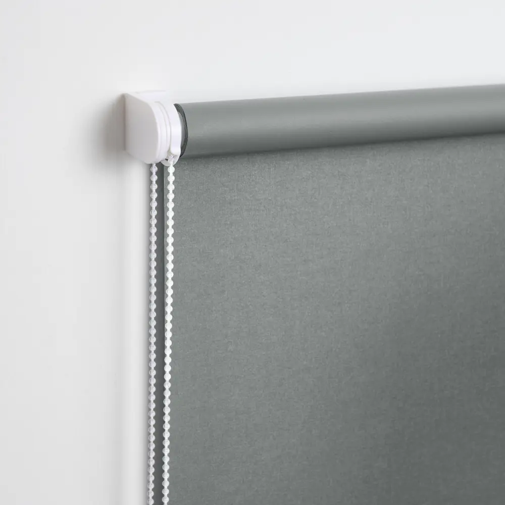 Штора рулонная блэкаут KREAFORTA Karelia 160x175 см серая STLM-2187137 - Вид №4