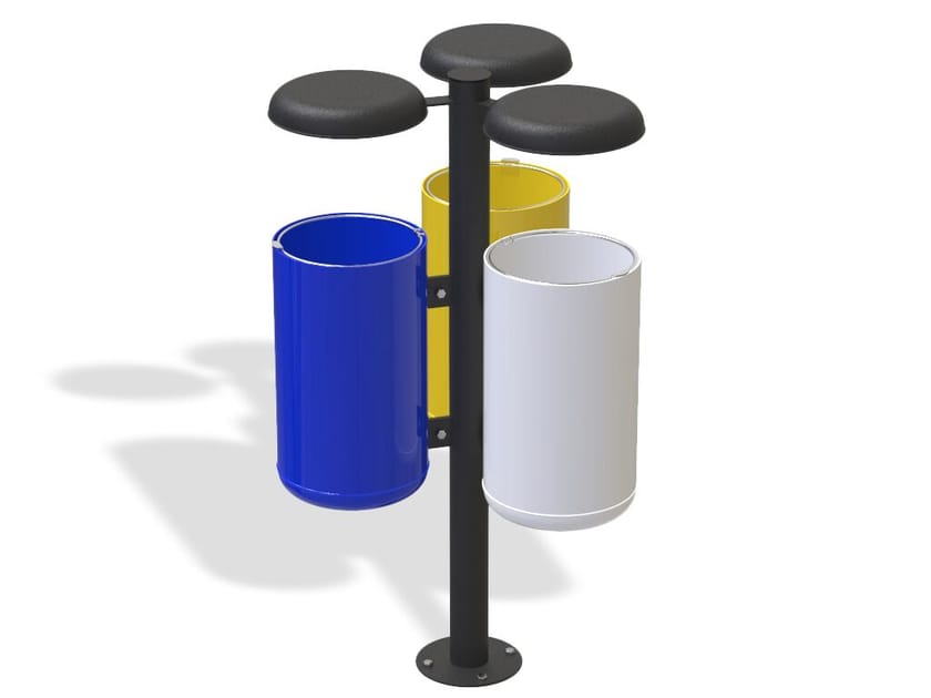 Держатель для мусора с крышкой для раздельного сбора EUROCOMITALIA классическая мебель ARCH-00113933