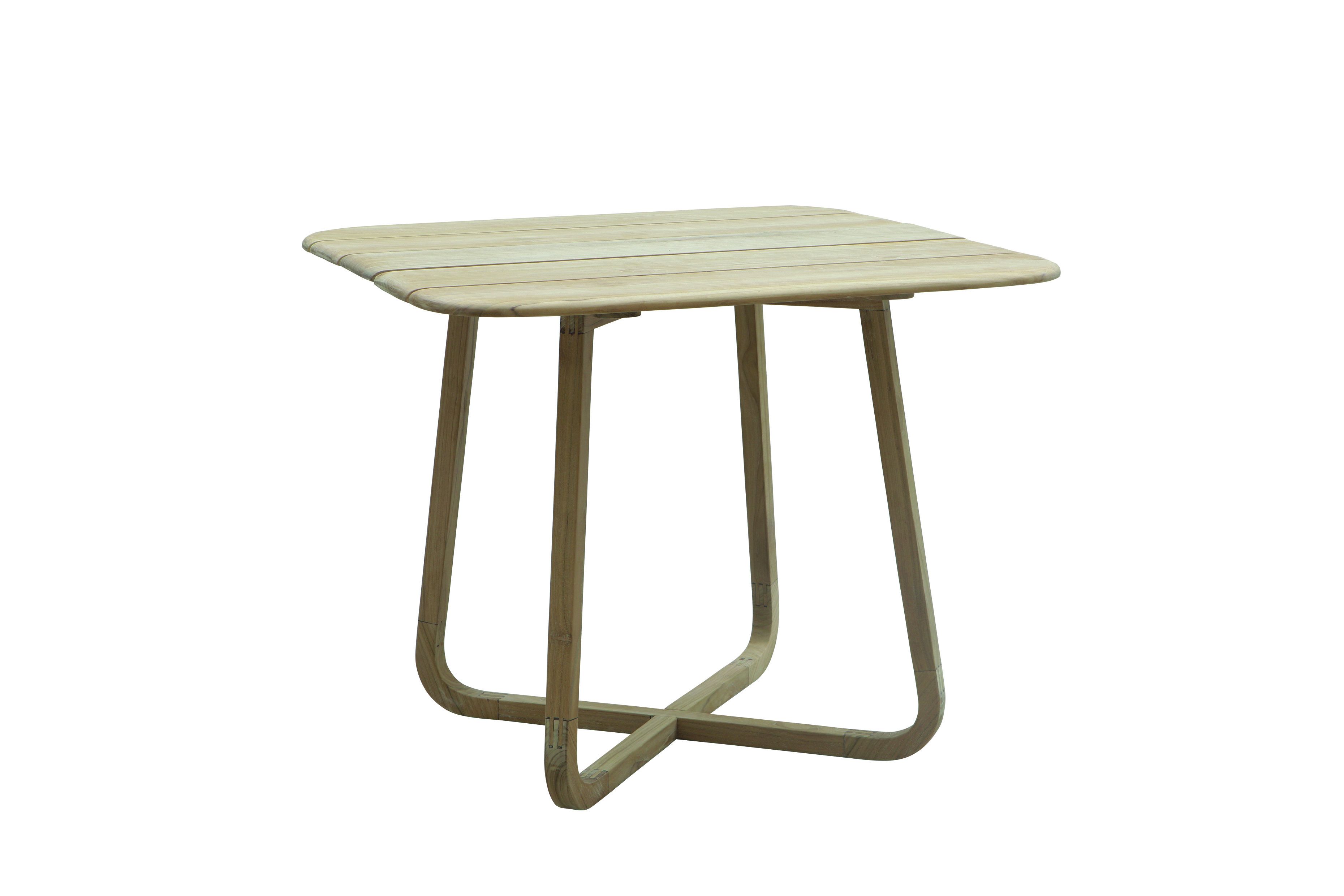 Квадратный садовый стол из массива дерева Il Giardino di Legno ARCH-00091883