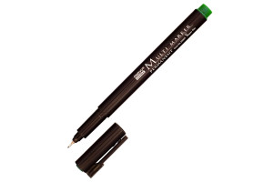 16191249 Перманентный маркер Multi Marker для письма по всем поверхностям 0,3-0,5мм зеленый MAR2600S/4 MARVY UCHIDA