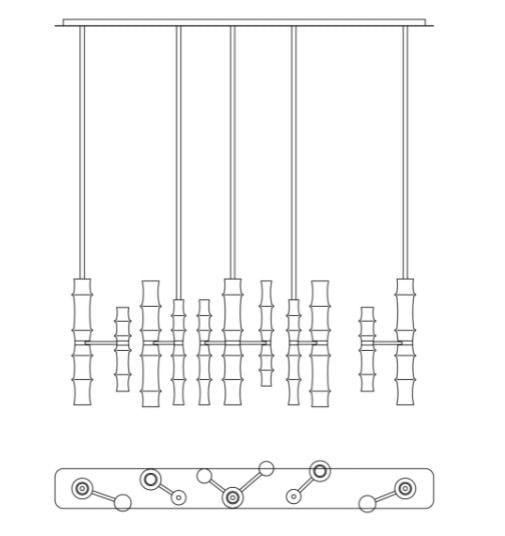 Металлический подвесной светильник Sicis Siam ARCH-00153103 - Вид №3
