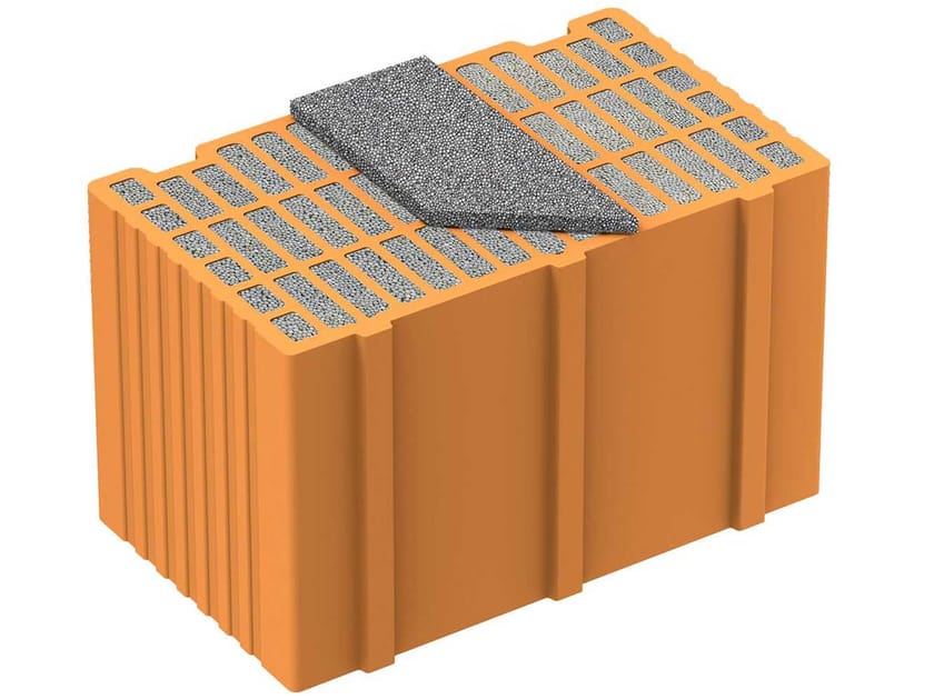 Теплоизоляционный кирпичный блок Fornaci Laterizi Danesi Normablok плюс CAM ARCH-00034617