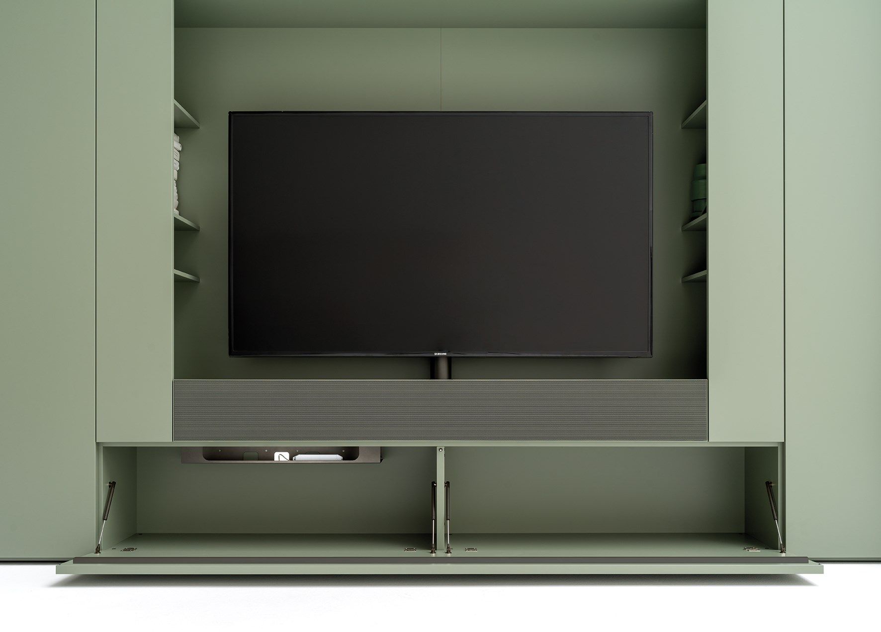 Шкаф с ТВ-модулем и изменением глубины Caccaro Roomy ARCH-00087126 - Вид №3