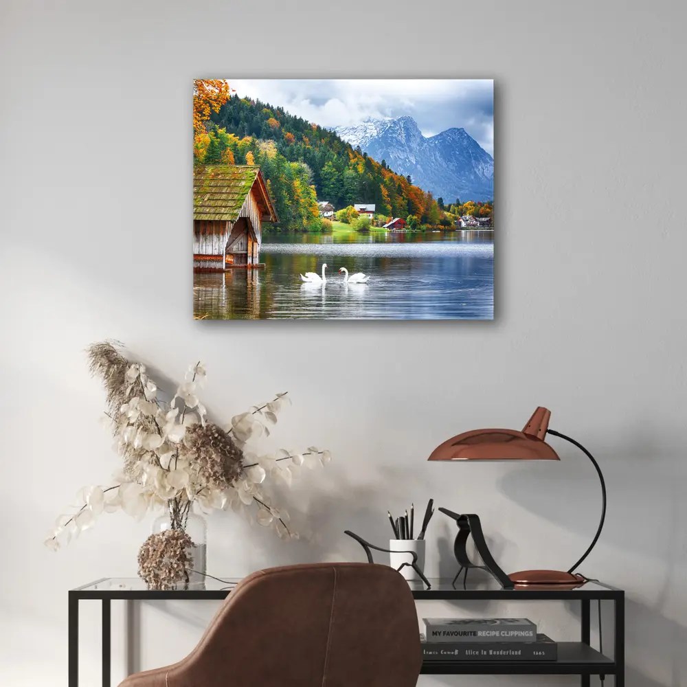 Картина на стекле Postermarket Горное озеро 40x50 см STLM-2083338 - Вид №2