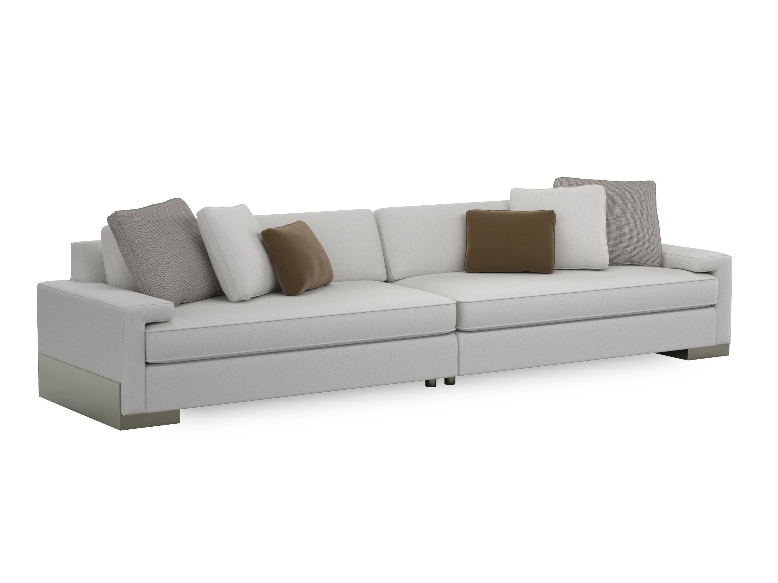 4-местный модульный тканевый диван Caracole I'M SHELF-ISH ARCH-00082695 - Вид №1