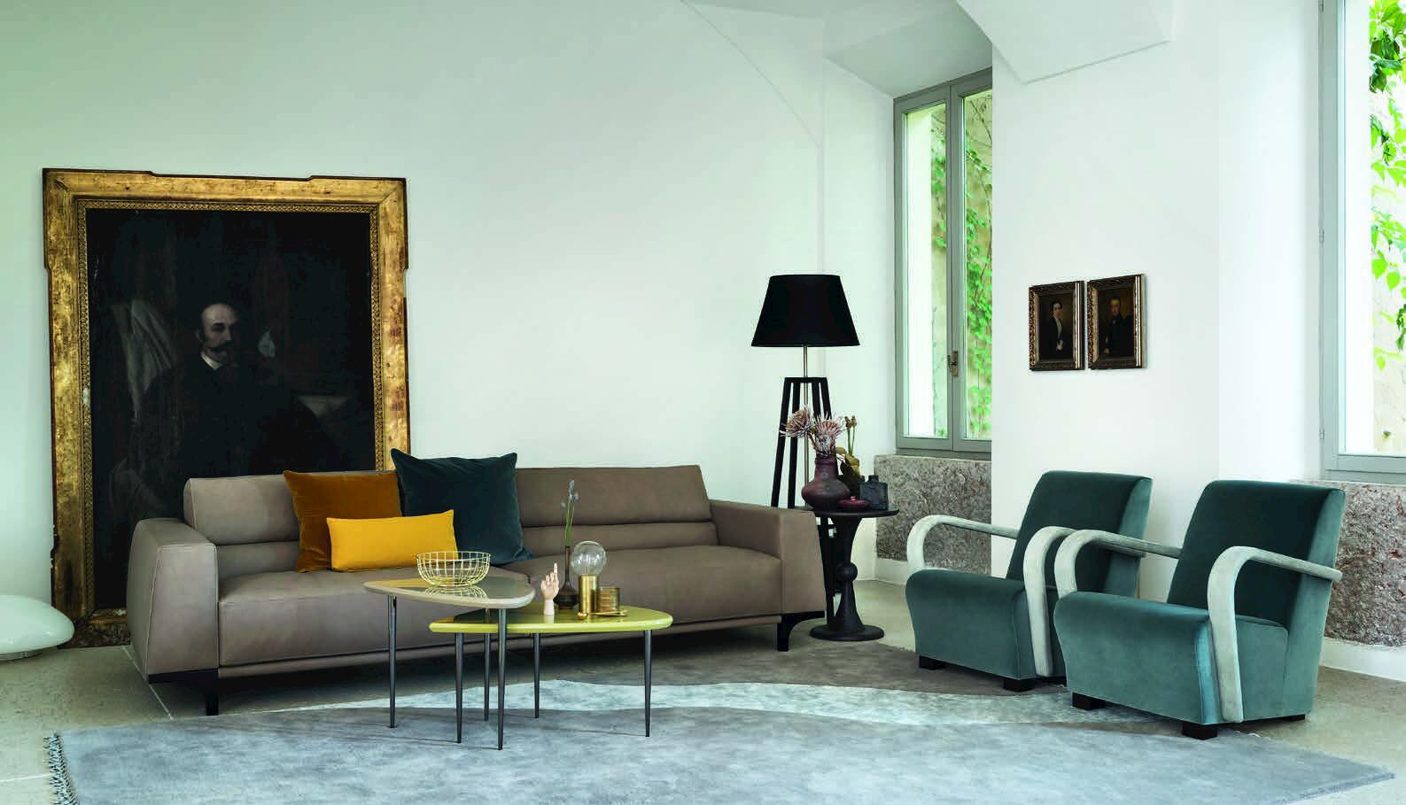 Прямоугольный ковер ручной работы из шерсти BODEMA WATER ARCH-00021515 - Вид №2