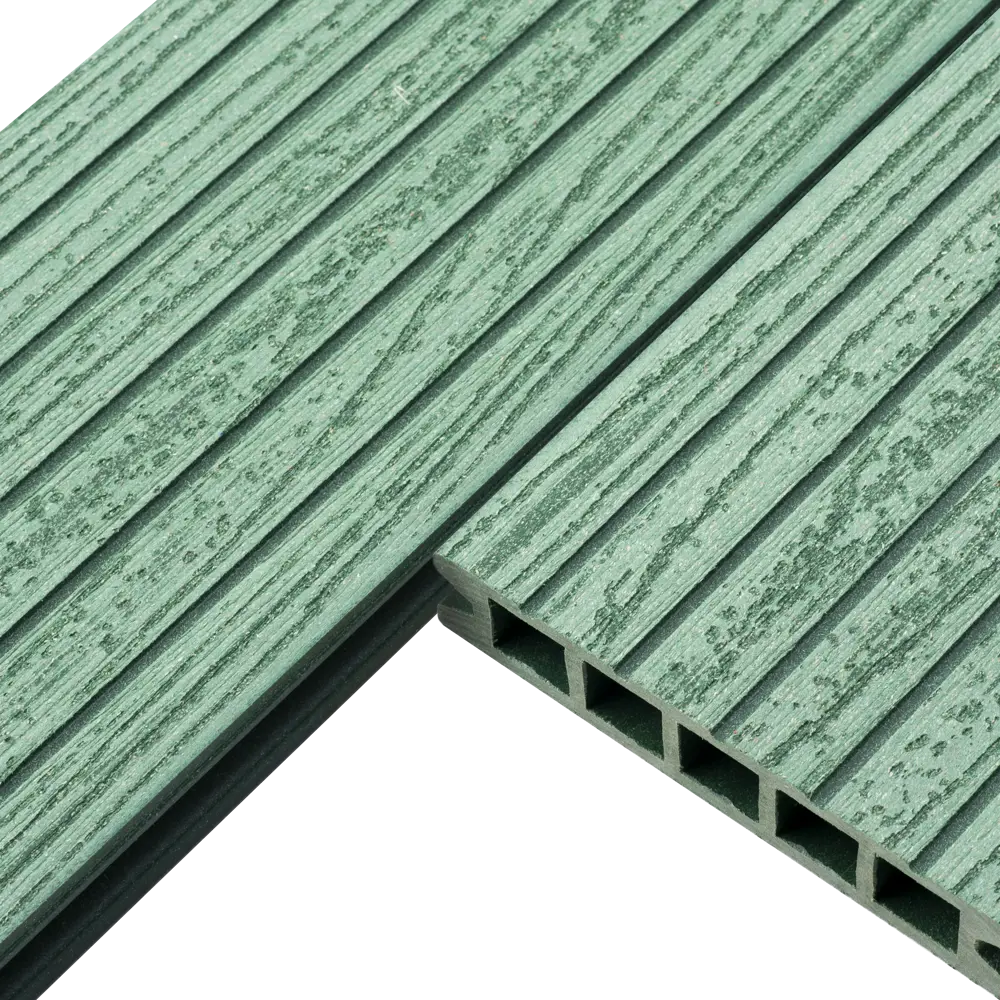 Террасная доска ДПК MultiDeck цвет Изумруд 3000x150x27 мм. Вельвет 0.45 м² МУЛЬТИДЕК STLM-2190770 - Вид №9