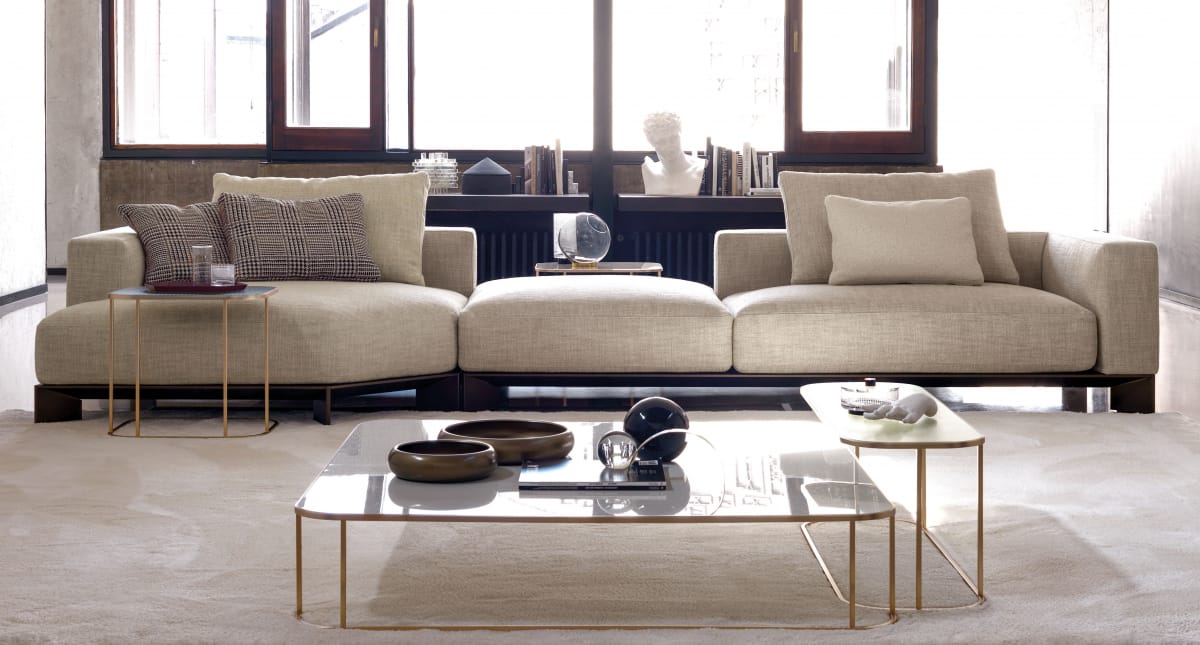 Прямоугольный стеклянный журнальный столик Désirée divani Arlon ARCH-00024346 - Вид №3