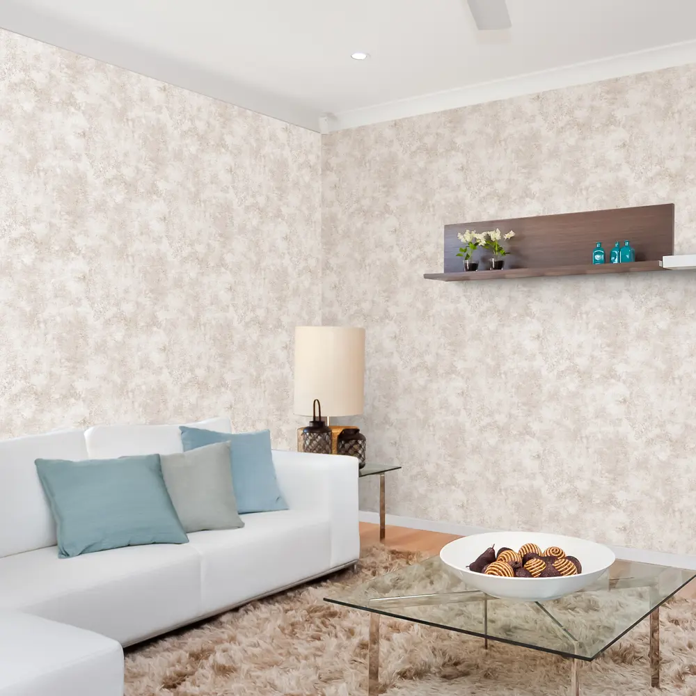 Обои флизелиновые Ateliero Betone белые 1.06 м 281042 STLM-2199906 - Вид №3