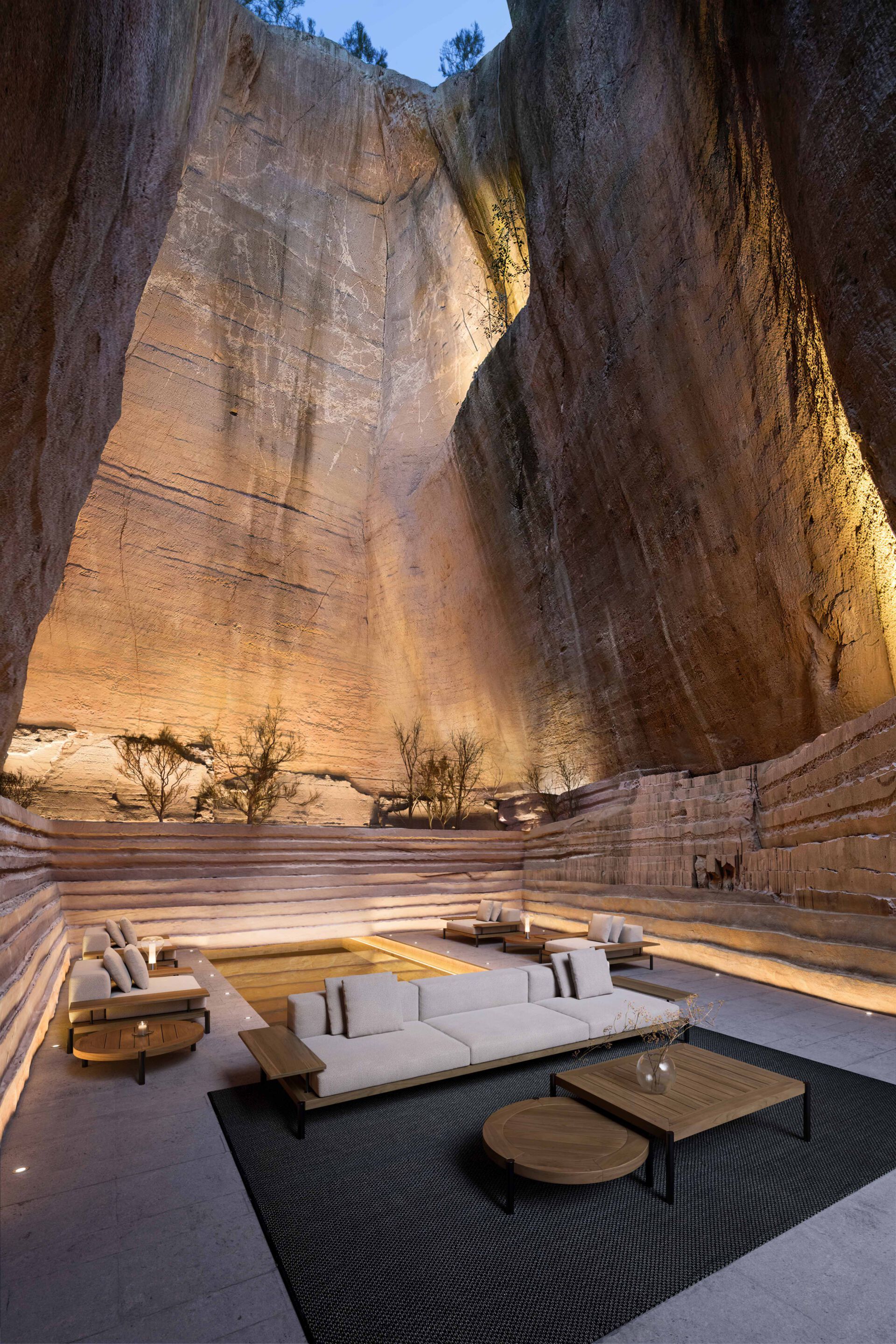 2-местный тканевый съемный садовый диван GANDIABLASCO Lademadera ARCH-00040355 - Вид №3