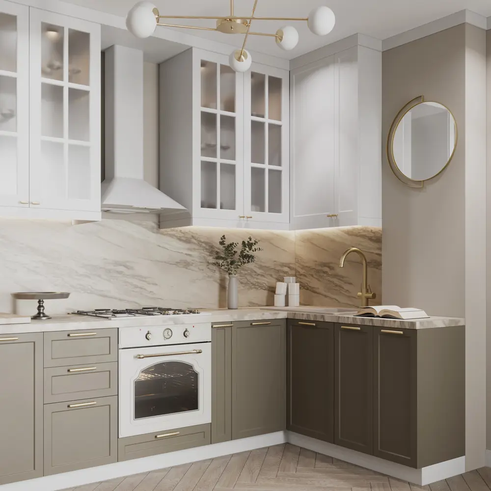 Дверь для шкафа Delinia ID «Ньюпорт» 15x77 см, МДФ, цвет бежевый STLM-2148771 - Вид №3