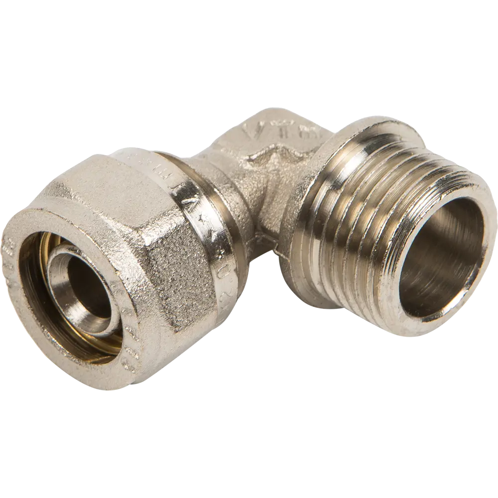 Угловой фитинг Valtec 16мм с резьбой 1/2" для водопровода 10523390 STLM-0000605
