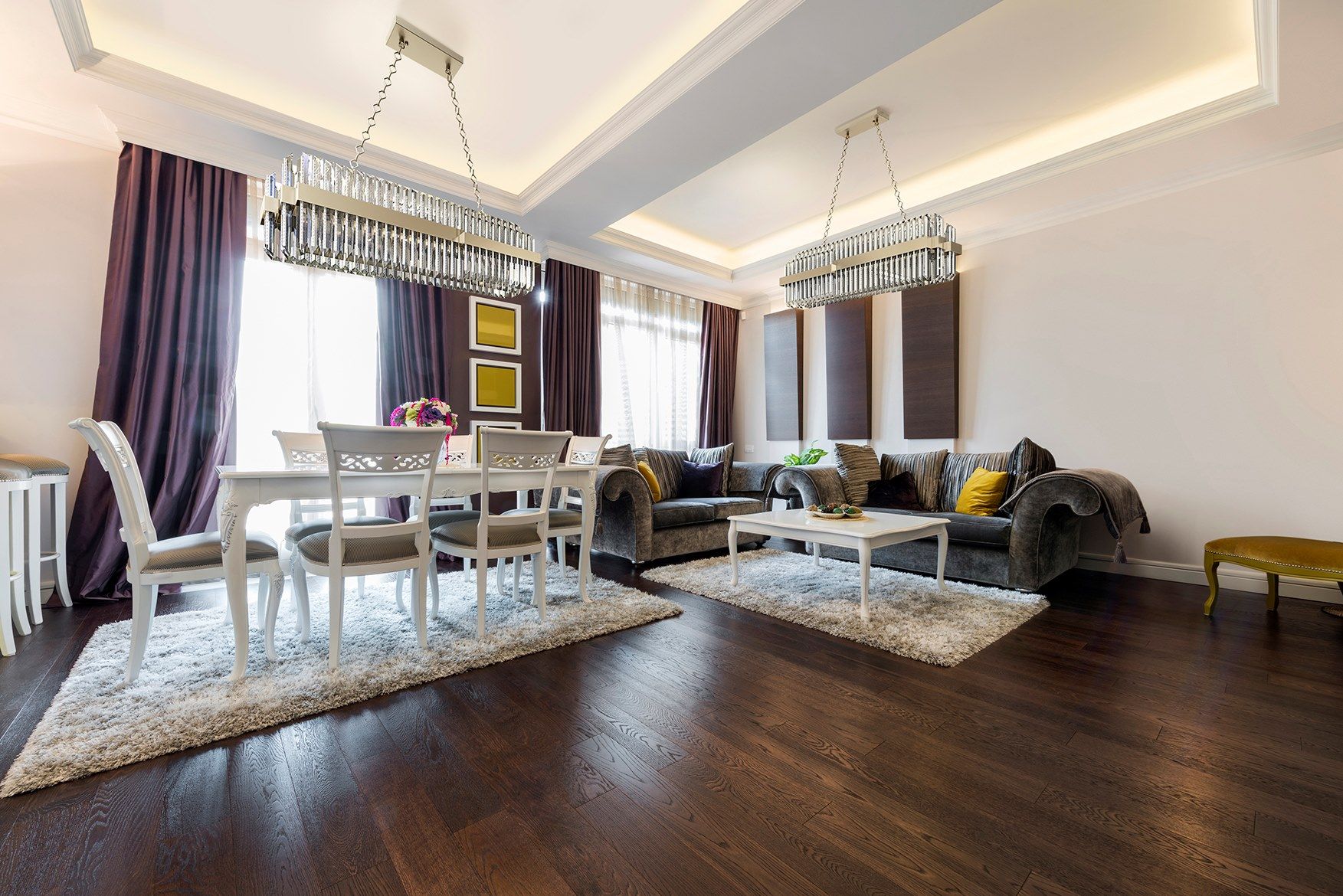 Светодиодный подвесной светильник из свинцового хрусталя Patrizia Volpato Diamante ARCH-00106659 - Вид №1