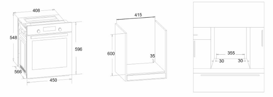 1197553 Электрический духовой шкаф Simfer B4EO16017 бежевый STDN-0126798 - Вид №9