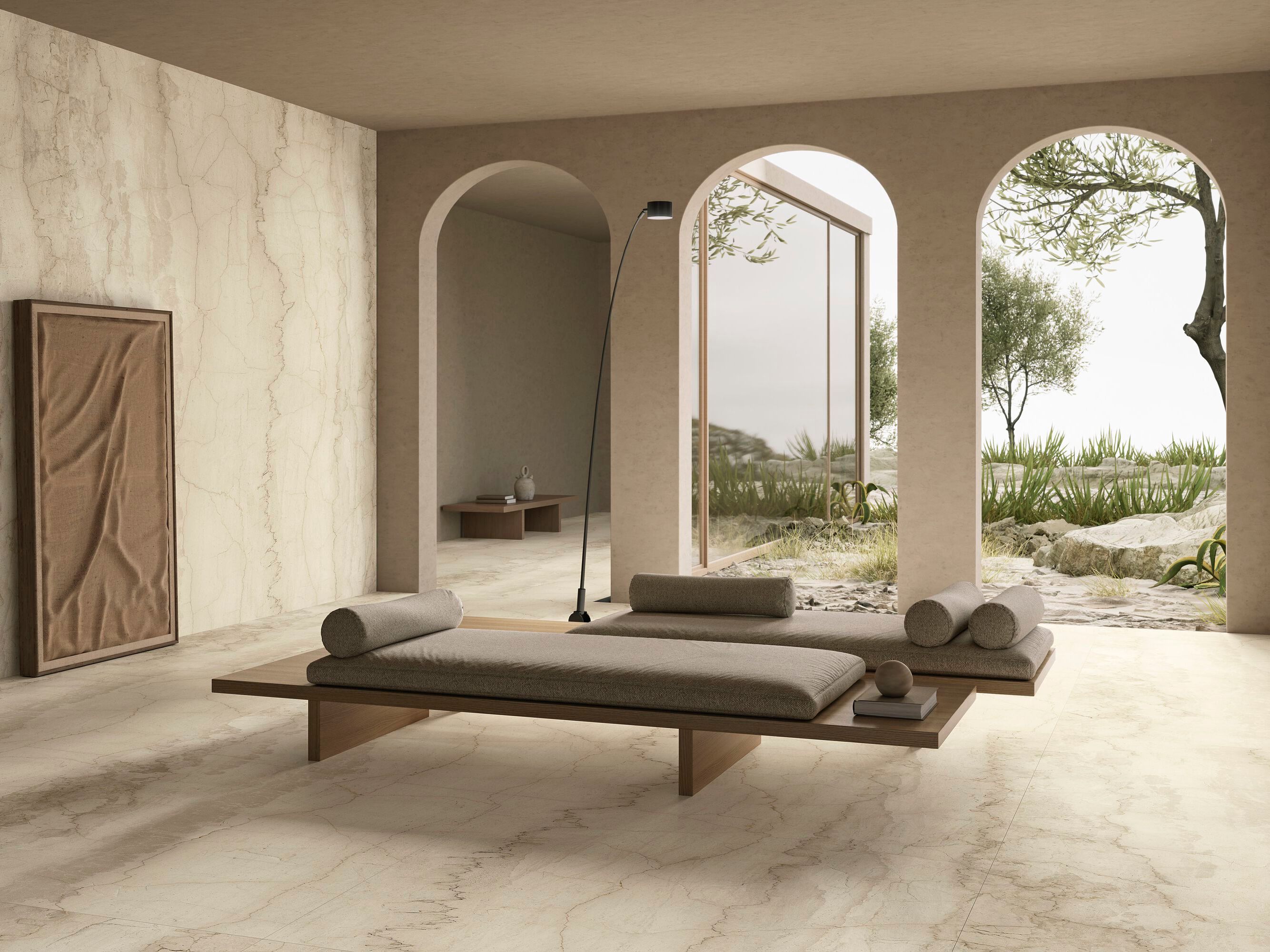 Пол / облицовка керамогранита с эффектом камня ARIOSTEA ультра камни ARCH-00087737 - Вид №1