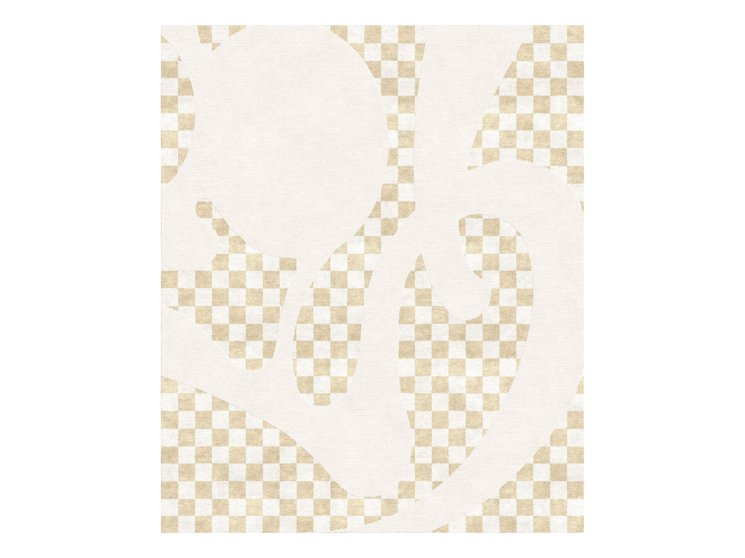 Прямоугольный ковер ручной работы Tapis Rouge Ambiance ARCH-00146617