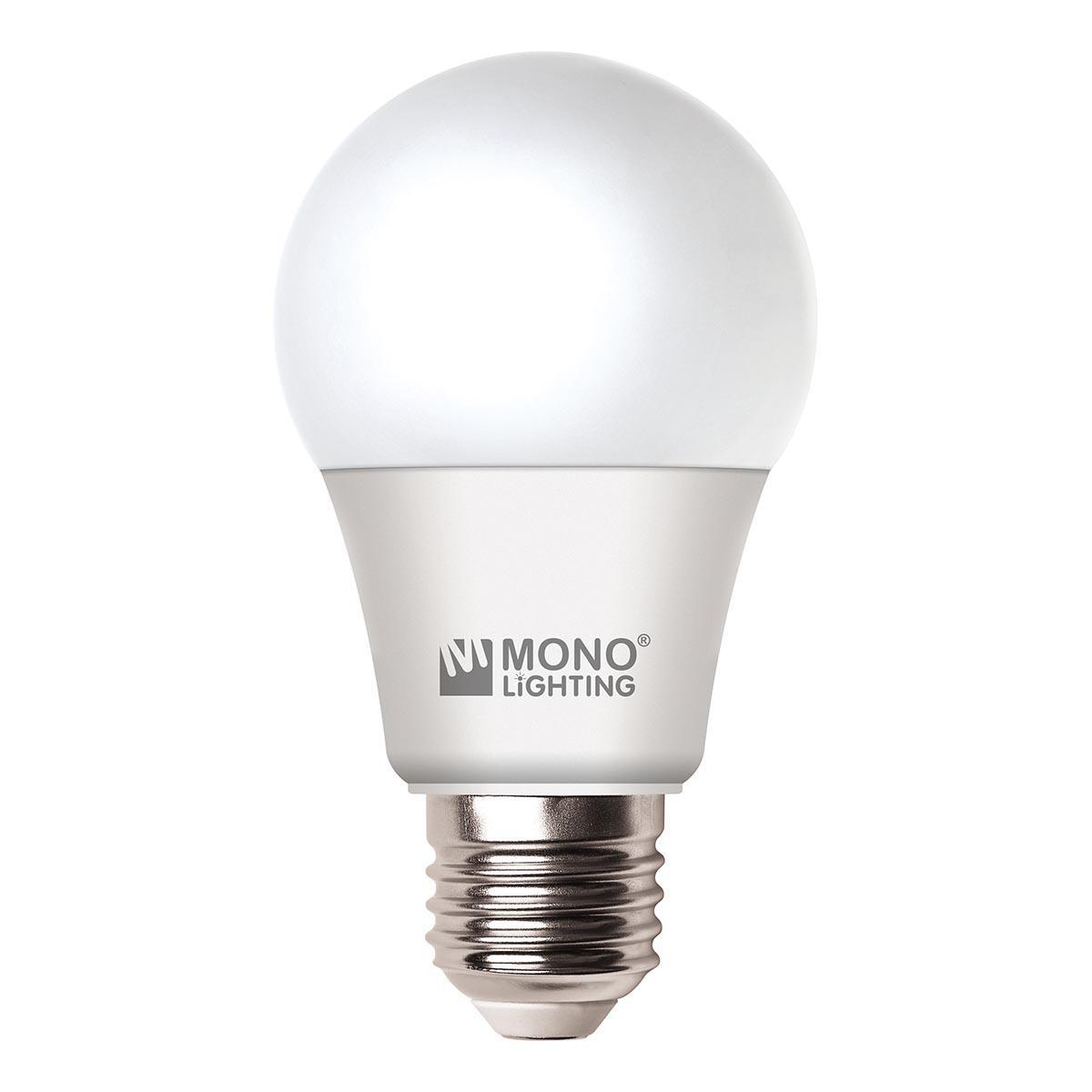 100-080135-651 Лампа светодиодная lighting E27 8W 6500K матовая Mono Electric