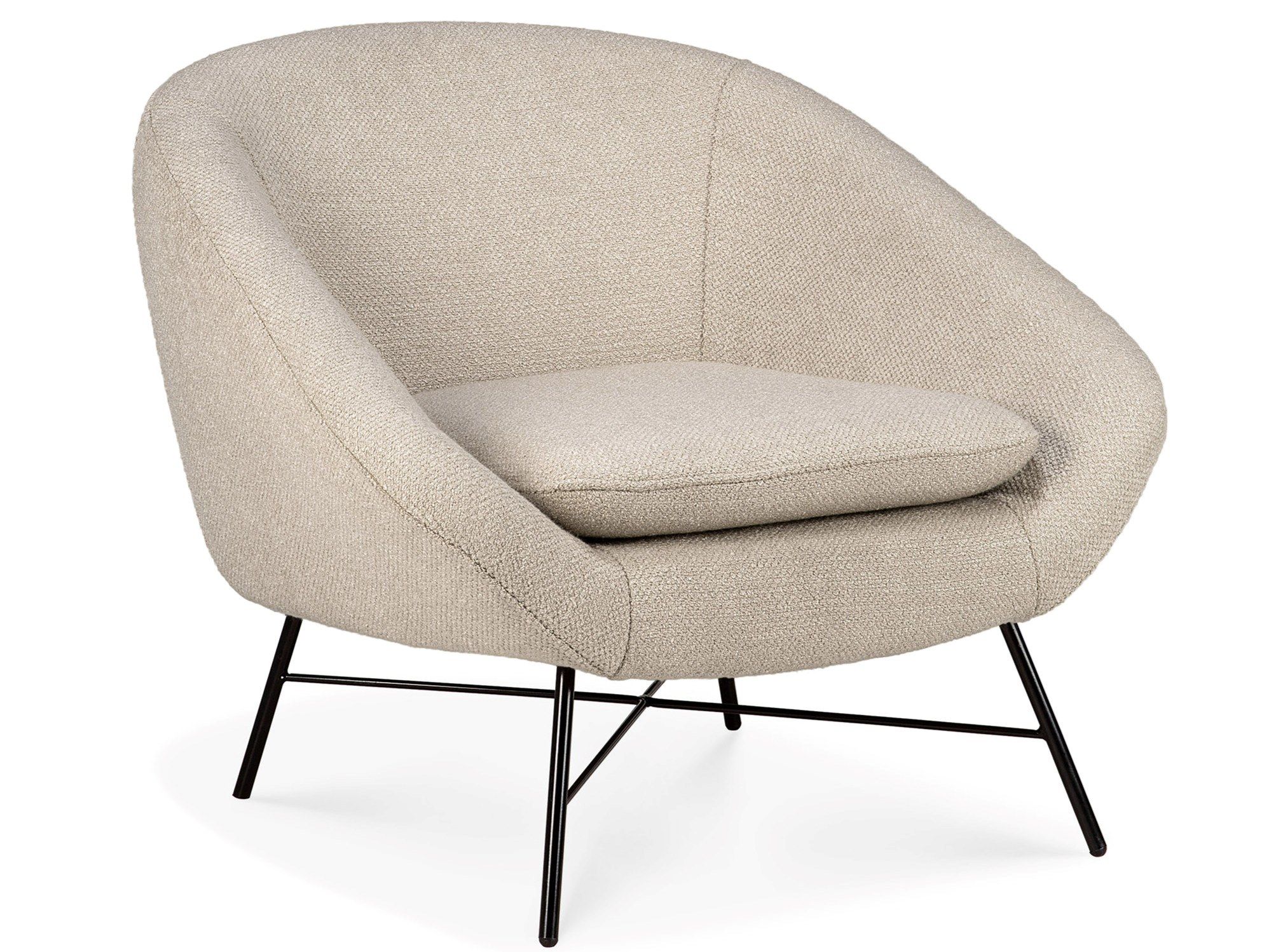 Тканевое кресло с подлокотниками Ethnicraft Барроу ARCH-00012315 - Вид №15