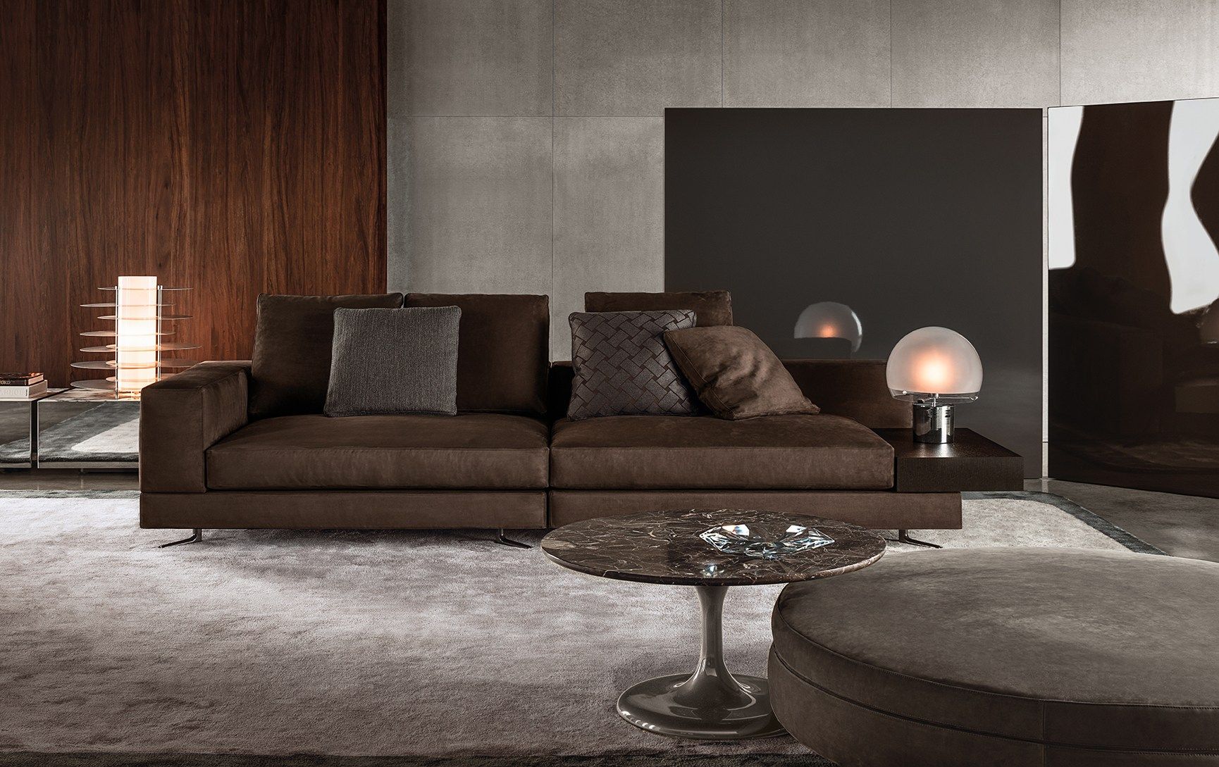 Ткань диван Minotti WHITE ARCH-00116367 - Вид №1