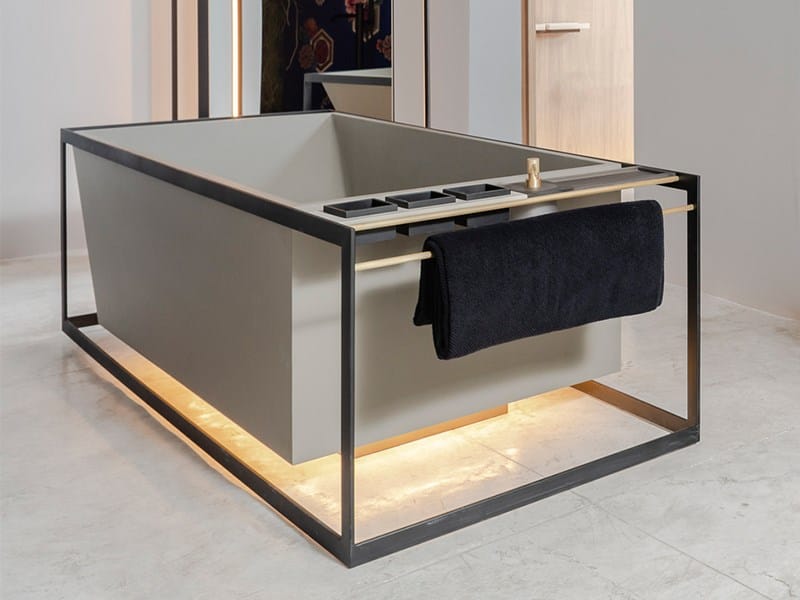 Прямоугольная ванна в центре комнаты Vallvé PERÍMETRO ARCH-00054784 - Вид №2