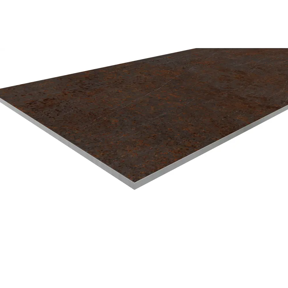 Стеновая панель Rusty Choco 300x0.4x60 см АКП цвет коричневый ALUMOART STLM-2190210 - Вид №1