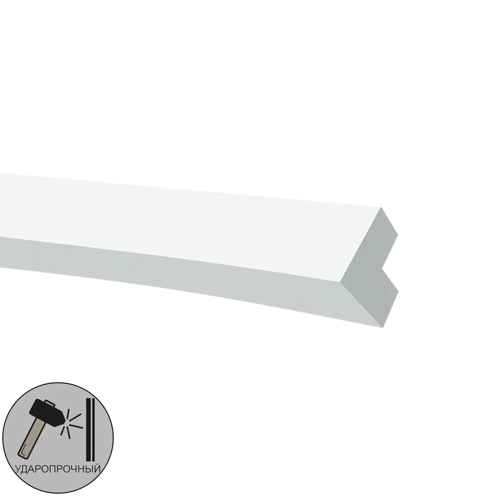 Уголок полистирол ударопрочный Decor-Dizayn D802 белый 20 мм STLM-2127381