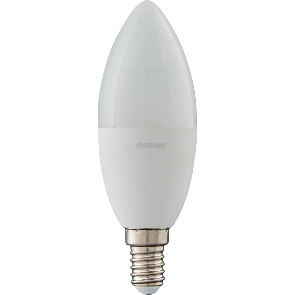 Лампа светодиодная Osram Antibacterial E14 220-240 В 7.5 Вт свеча 806 лм теплый белый свет 82807740 STLM-2146436  - Вид №1