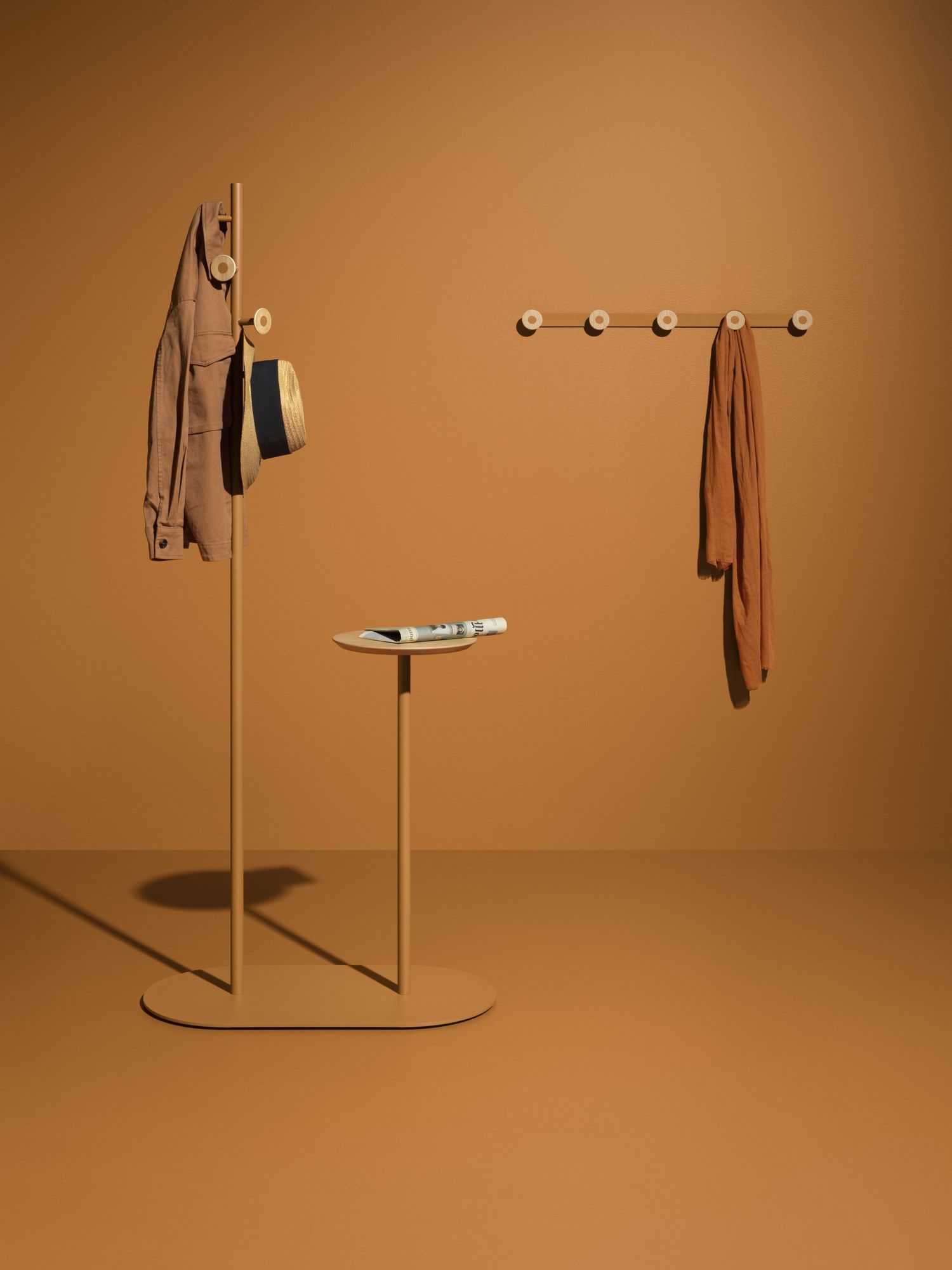 Стальная напольная вешалка с зонтиком Mizetto ARCH-00017083 - Вид №2