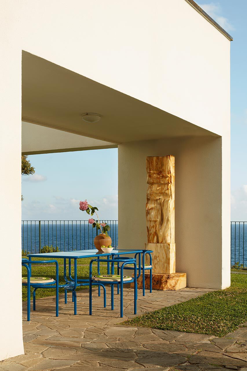 Садовый стол из нержавеющей стали и стекла Exteta Locus Solus ARCH-00135685 - Вид №4