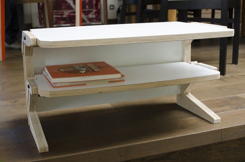 Низкий деревянный журнальный столик с журнальной стойкой rform овощной ARCH-00133649 - Вид №1