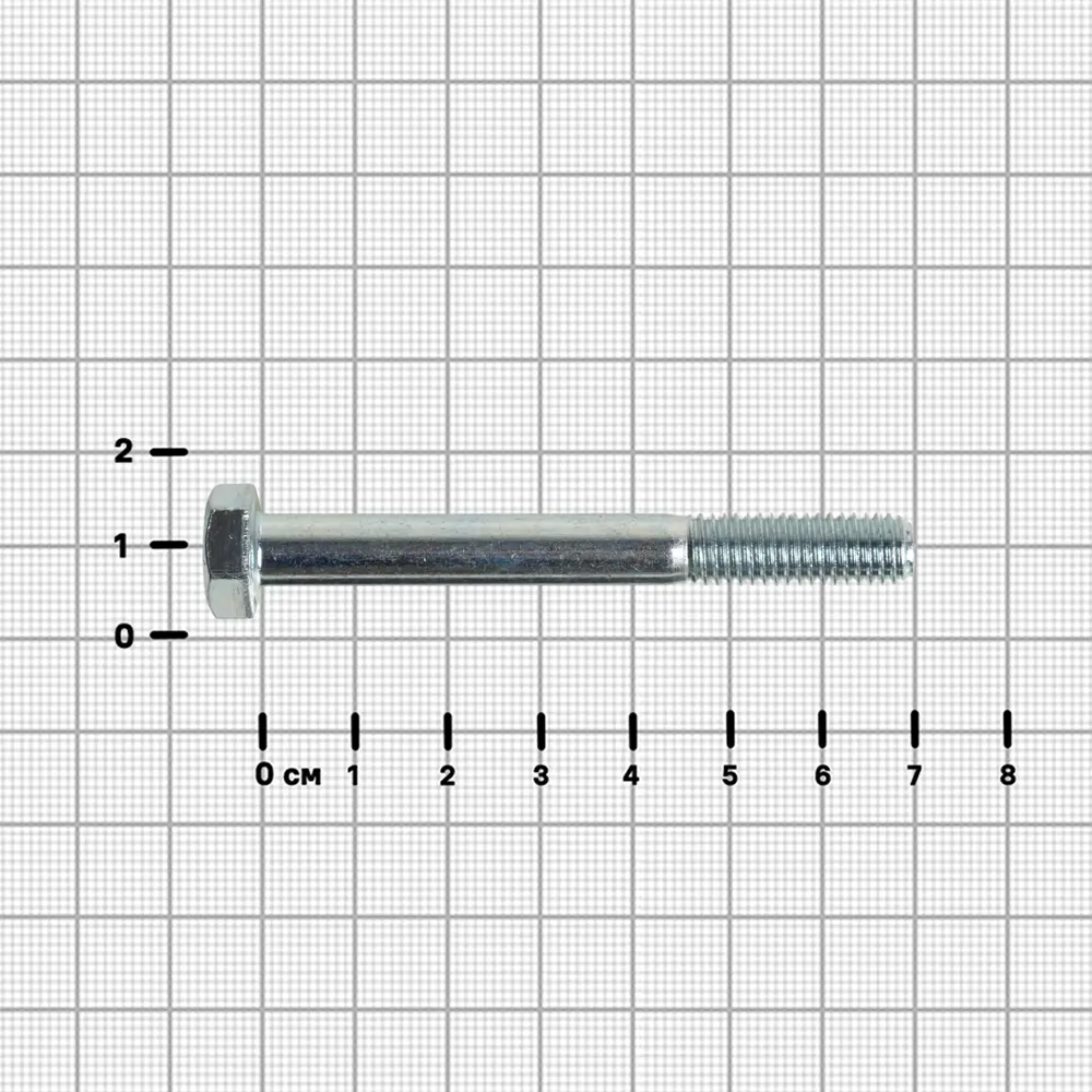 Болт DIN 931 8x70 мм оцинкованный Santreyd STLM-2139205 - Вид №2