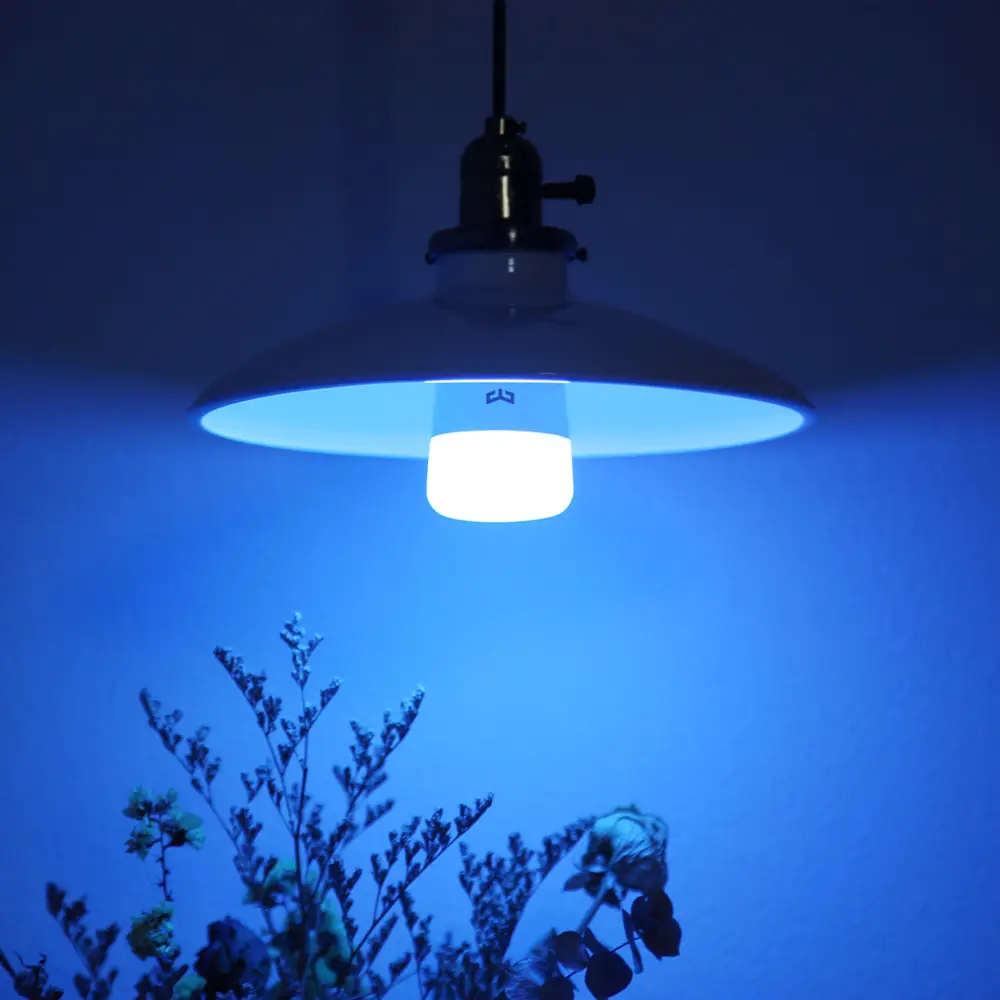 Лампа умная светодиодная Yeelight YLDP13YL E27 220 В 8.5 Вт груша матовая 800 лм, изменяемый цвет света RGB, для диммера STLM-2198268 - Вид №5