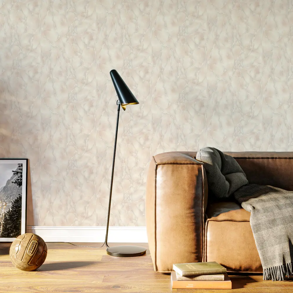 Обои флизелиновые Family Energies бежевые 1.06 м FM71729-24 PALITRA FAMILY STLM-2209335 - Вид №2