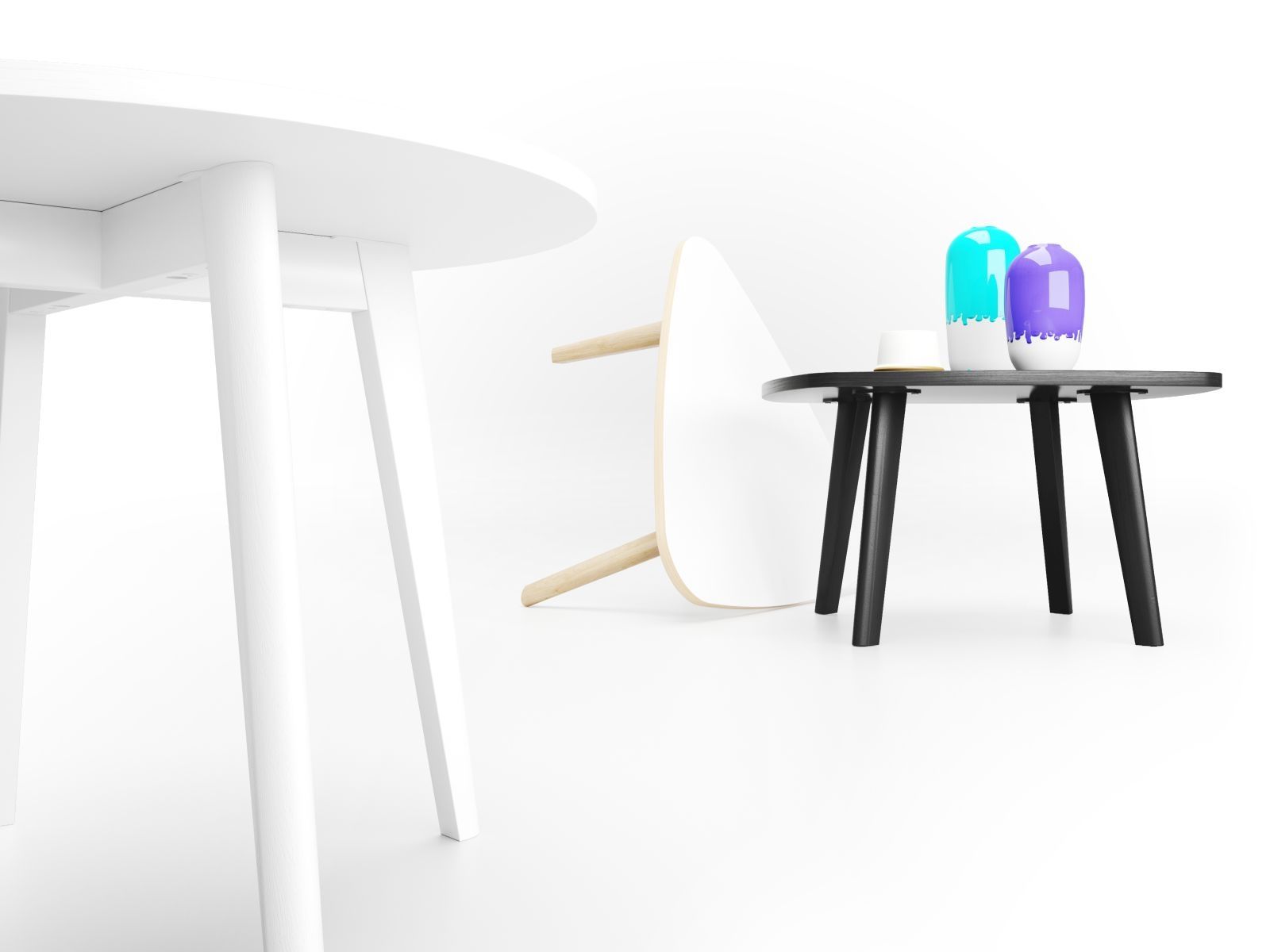 Деревянный журнальный столик FURNIKO Тундра ARCH-00030467 - Вид №1