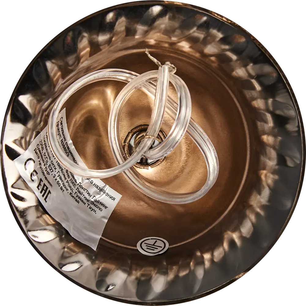 Люстра подвесная Wink Герда N3880/3, 3 лампы, 9 м², цвет бронза/бесцветный STLM-2068167 - Вид №9