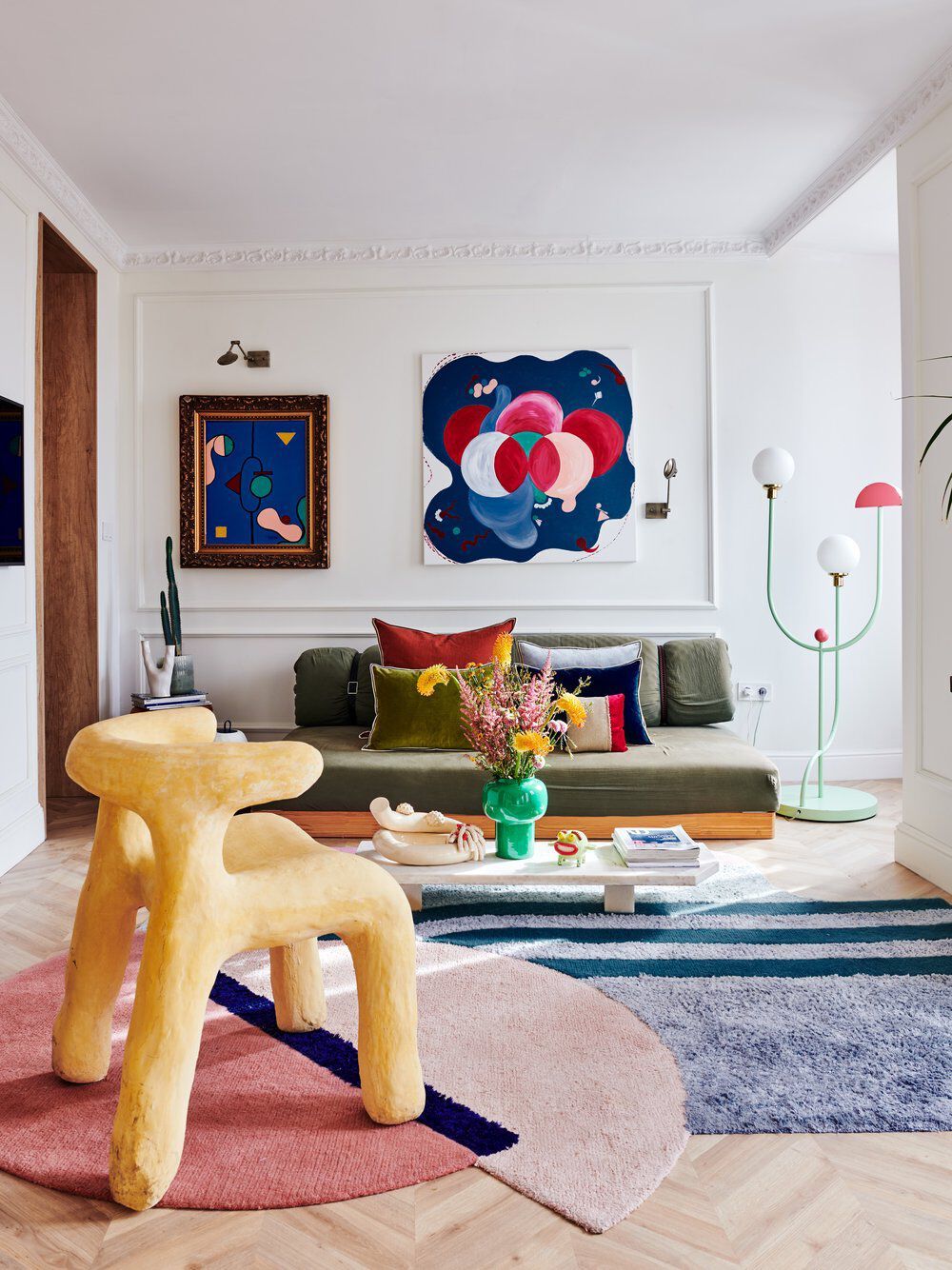 Металлический светодиодный торшер DOVAIN STUDIO ARCH-00043402 - Вид №4