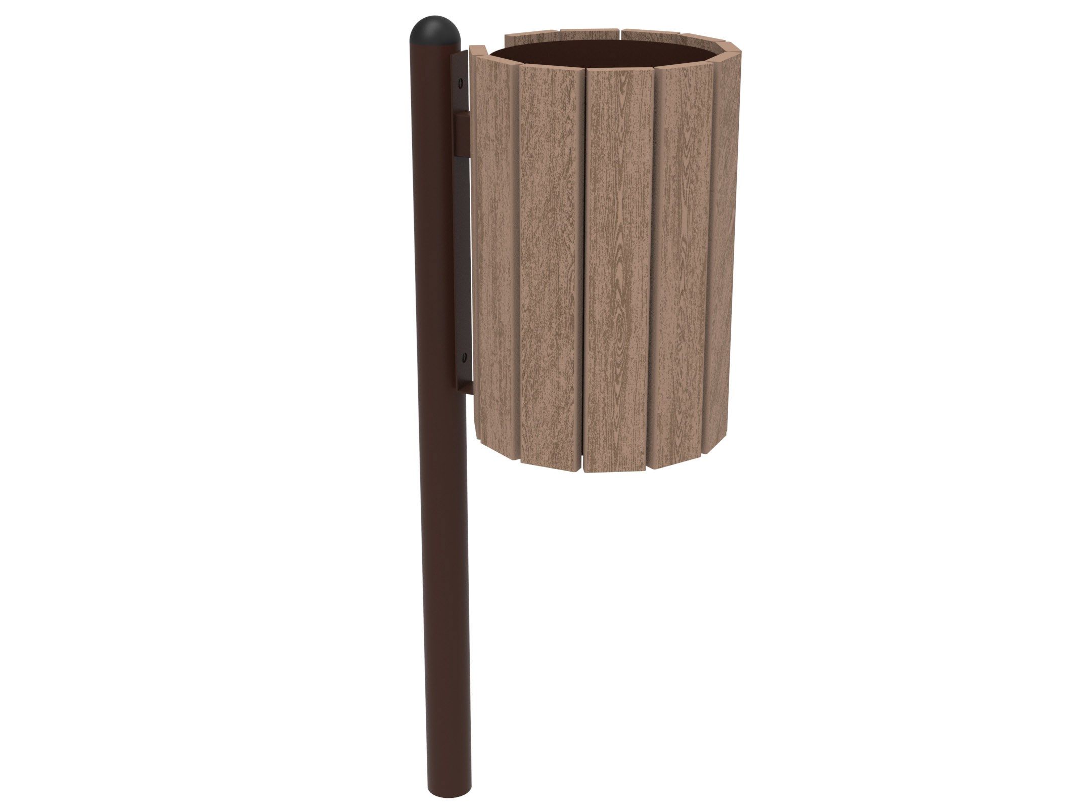 Открытый WPC держатель для мусора Lazzari Mediterraneo ARCH-00144732 - Вид №1