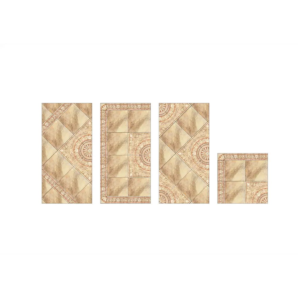 Бордюр напольный LB Ceramics Тенерифе 14x45 см матовый цвет бежевый STLM-2199464 - Вид №2